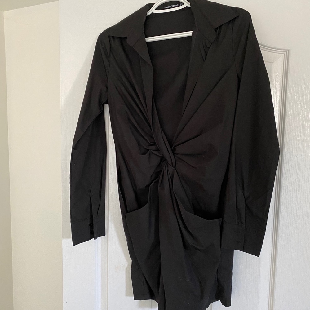 Pretty little thing black dress